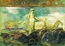 Minerva in a Chariot 1894 By Abbott H Thayer