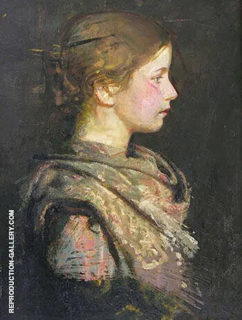 Profile Alice Rich 1917 By Abbott H Thayer