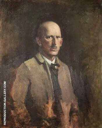 Self Portrait 1918 By Abbott H Thayer