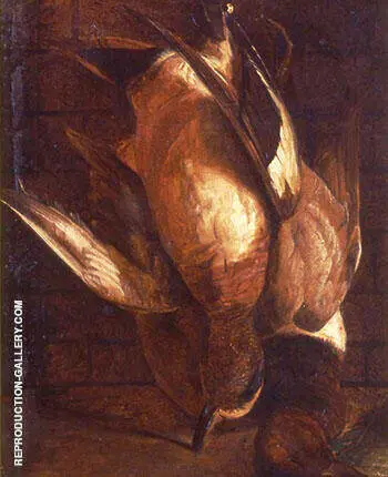 Still Life Game 1870-90 By Abbott H Thayer