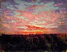 Sunset 1905-09 By Abbott H Thayer