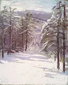 Winter Scene 1901 By Abbott H Thayer