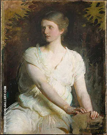 Young Woman 1898 By Abbott H Thayer