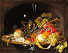 Fruits Oysters By Abraham Mignon