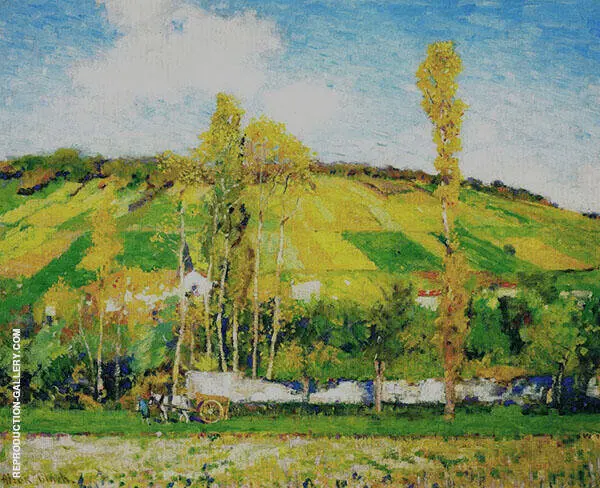 An Autumn Afternoon Giverny c 1910 By Alson Skinner Clark