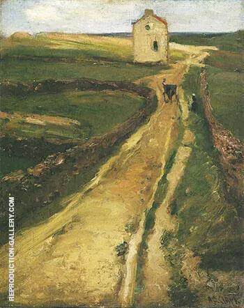 Landscape near Le Pouldu France c 1900 By Alson Skinner Clark