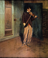 The Violinist c 1901 By Alson Skinner Clark