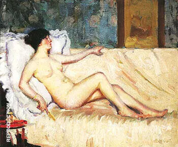 Reclining Nude 1912 By Alson Skinner Clark