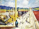 First Dredges through the Gatun Locks 1914 By Alson Skinner Clark