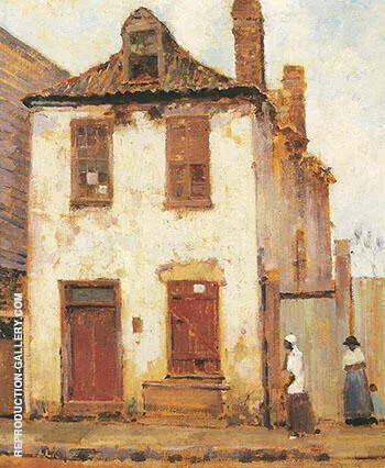 Catfish Row South Carolina c 1917 By Alson Skinner Clark