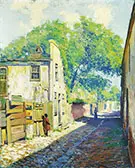 Charleston House St Michael's Alley c 1917 By Alson Skinner Clark