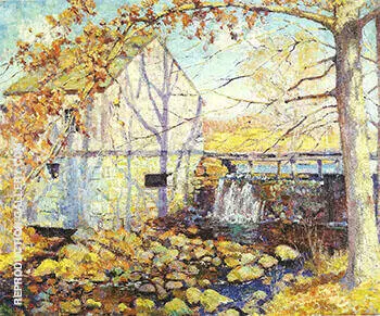 Mill Old Lyme c 1919 By Alson Skinner Clark