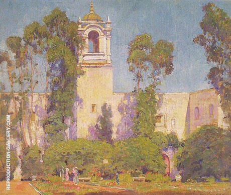 Montezuma's Garden 1922 by Alson Skinner Clark | Oil Painting Reproduction