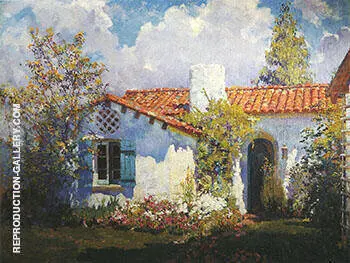 The Artist's Cottage c 1925 By Alson Skinner Clark