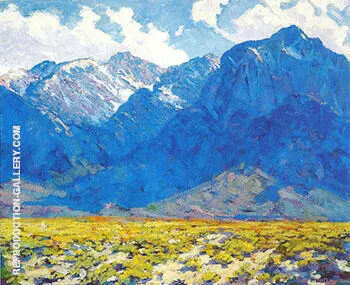 Mount Baxter Owens Valley c 1925 By Alson Skinner Clark