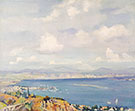 San Diego Bay c 1925 By Alson Skinner Clark