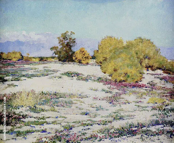 Monterey Desert Verbena Palm Springs 1926 By Alson Skinner Clark