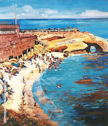 La Jolla Cave 1928 By Alson Skinner Clark
