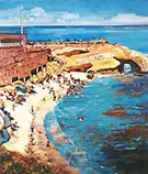 La Jolla Cave 1928 By Alson Skinner Clark