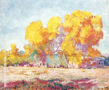 Ranch in Sycamores 1928 By Alson Skinner Clark