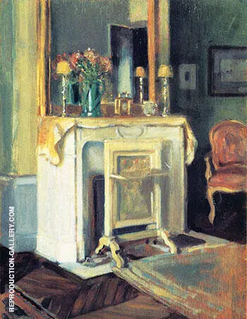Interior of our Apartment 6 rue Victor Considerant 1905 By Alson Skinner Clark