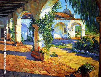 Mission Cloisters San Juan Capistrano 1921 By Alson Skinner Clark