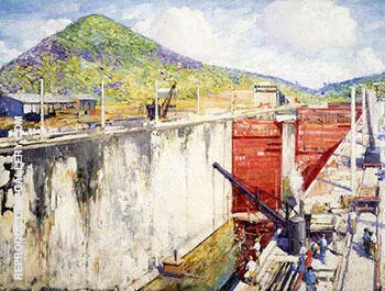 Pedro Miguel Locks Panama By Alson Skinner Clark