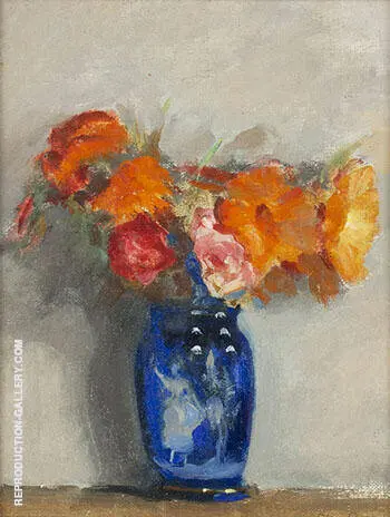 The Blue Vase By Alson Skinner Clark
