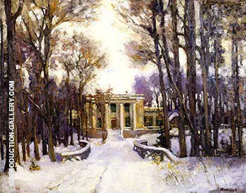 Mansion of Leroy de Chaumont near Watertown New York 1902 By Alson Skinner Clark