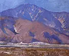 San Jacinto Mountains 1930 By Alson Skinner Clark
