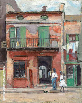 Street Scene Panama By Alson Skinner Clark