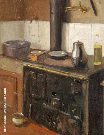 The Artist's Kitchen Paris 1903 By Alson Skinner Clark