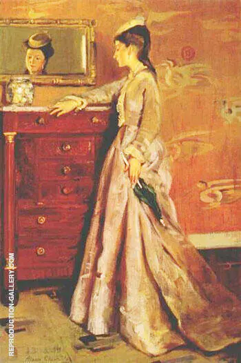 The Green Parasol 1906 By Alson Skinner Clark