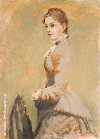 To Sally Portrait of a Young Woman | Oil Painting Reproduction