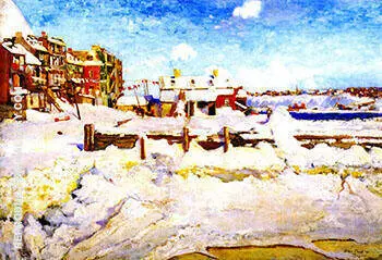 Winter in Quebec 1907 By Alson Skinner Clark