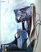 Portrait of Sylvette 1954 By Pablo Picasso