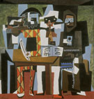 Three Musicians By Pablo Picasso