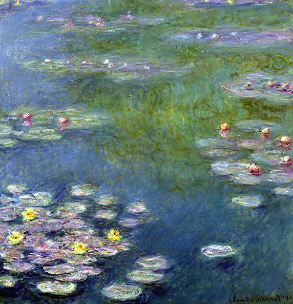 Le Bassin aux Nympheas 1916 by Claude Monet | Oil Painting Reproduction