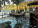 La Grenouillere 1869_134A By Claude Monet