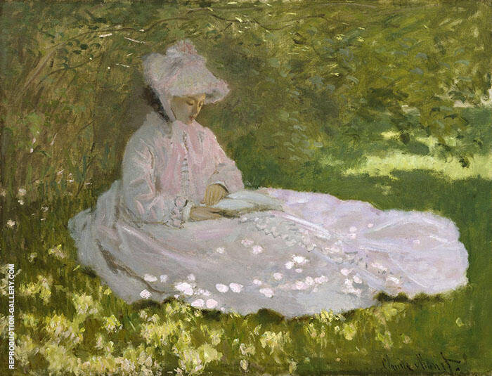 The Reader 1872 by Claude Monet | Oil Painting Reproduction