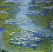Water Lilies 1907 3 By Claude Monet