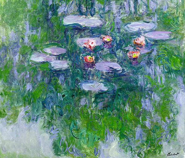 Water Lilies 1919_864 by Claude Monet | Oil Painting Reproduction