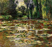 The Bridge over The Lily Pond 1905_668 By Claude Monet