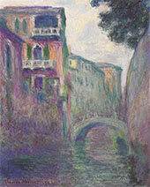 The Rio della Salute 1908 By Claude Monet