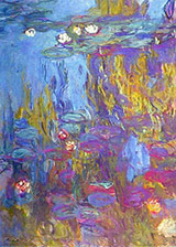 Water Lilies 1917_799 By Claude Monet
