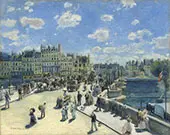The Pont Neuf 1872 By Pierre Auguste Renoir