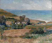 View of the Coast near Wargemont 1880 By Pierre Auguste Renoir