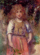 Gypsy Girl Wargemont 1879 By Pierre Auguste Renoir