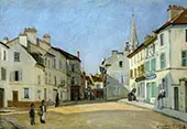 Square in Argenteuil 1872 By Alfred Sisley