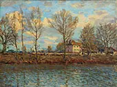 Island of the Grande Jatte 1873 By Alfred Sisley